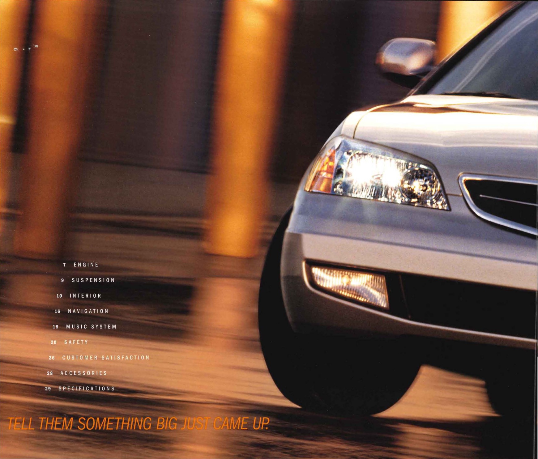 2001 Acura CL Brochure Page 27
